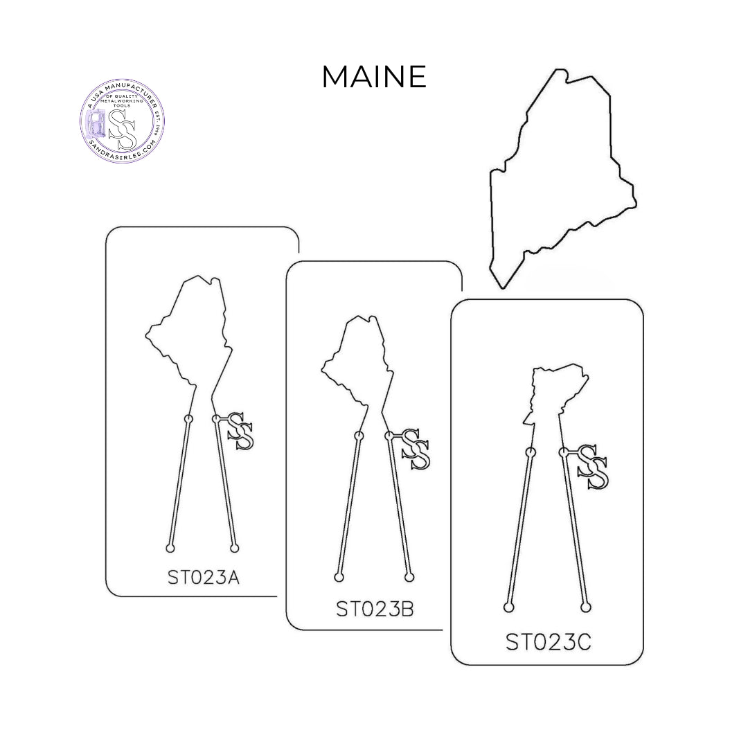 PANCAKE DIE ST023 STATE MAINE